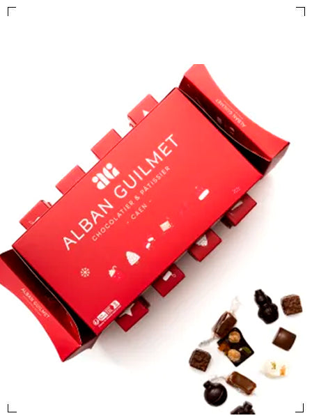 Alban Guilmet CALENDRIER DE L AVENT DE LUXE, アドベントカレンダー クラッカー アルバン ギルメ
