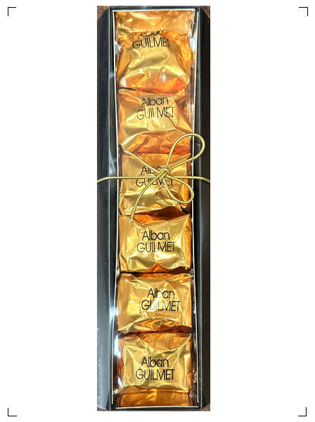 Alban Guilmet MARRON GLACES 6, マロングラッセ 6個入り アルバン ギルメ