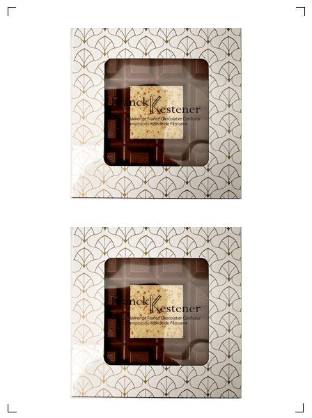 Franck Kestener TABLETTE MONT-BLANC 2PCS, モンブラン 2枚セット フランク ケストナー
