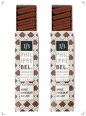 Philippe Bel SABLES CHOCOLAT LAIT 2BOITES, サブレ ショコラ レ 2箱セット フィリップ ベル