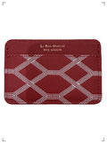Le Bon Marche PORTE CARTE MOTIF ESCALATOR (ROUGE), カードケース エスカレーター（赤） ル ボン マルシェ