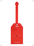 Air France ETIQUETTE TRICOLORE ROUGE, バゲージ タグ 赤 エールフランス