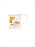Marin Montagut TASSE CAFE CROISSANT TAILLE S, マグカップ コーヒークロワッサン Sサイズ マラン　モンタギュ
