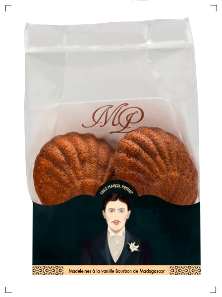 La Madeleine de Proust LA MARCEL VANILLE, マドレーヌ バニラ 4個入り ラ マドレーヌ ド プルースト