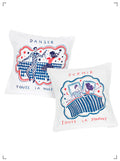 Fragonard 2 TAIES D OREILLER DANSER DORMIR 65X65, クッションカバー ダンセー ドルミール （踊って眠って）2枚組 フラゴナール