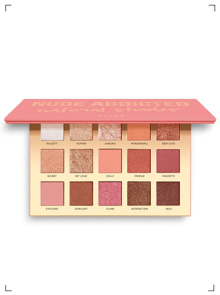 Wycon Cosmetiques NUDE ADDICTED EYESHADOW PALETTE, ヌード アディクティド アイシャドウパレット ワイコンコスメティックス