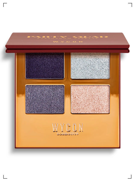Wycon Cosmetiques PARTY QUAD EYESHADOW PALETTE, パーティー クァッド アイシャドウパレット ワイコンコスメティックス