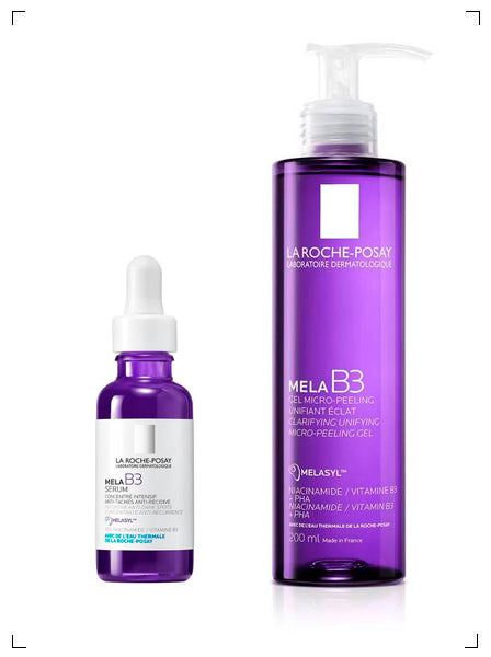 La Roche Posay MELA B3 SERUM GEL MICRO-PEELING SET, メラ B3 セラム ジェル マイクロピーリング セット ラ ロッシュ ポゼ
