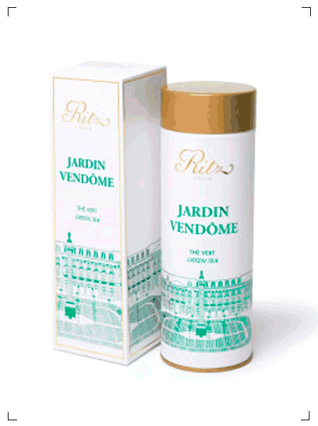 Ritz Paris THE JARDIN VENDOME BOITE METAL, ティー ジャルダン ヴァンドーム 茶葉 缶入り リッツ パリ