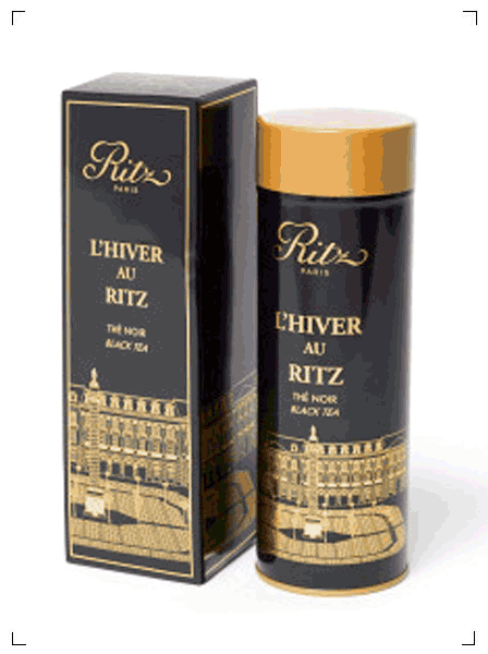 Ritz Paris THE L HIVER AU RITZ BOITE METAL, ティー リヴェール オ リッツ 茶葉 缶入り リッツ パリ