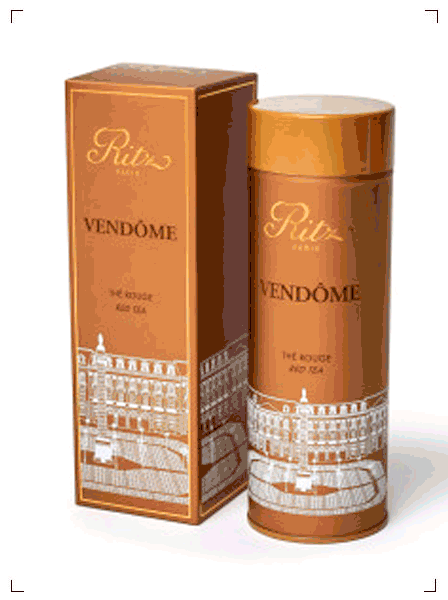 Ritz Paris THE VENDOME BOITE METAL, ティー ヴァンドーム 茶葉 缶入り リッツ パリ