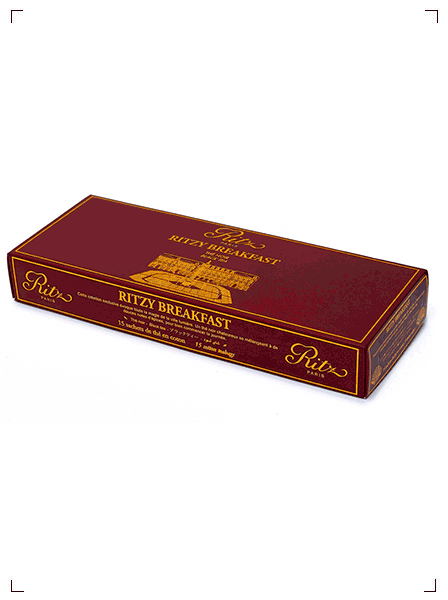 Ritz Paris THE RITZY BREAKFAST MOUSSELINE DE COTON, ティー リッツブレックファースト ットンティーバッグ リッツ パリ