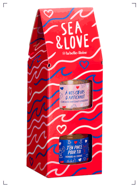 La Belle Iloise COFFRET SEA AND LOVE, ギフトセット 「海と愛」 ラ ベル イロワーズ