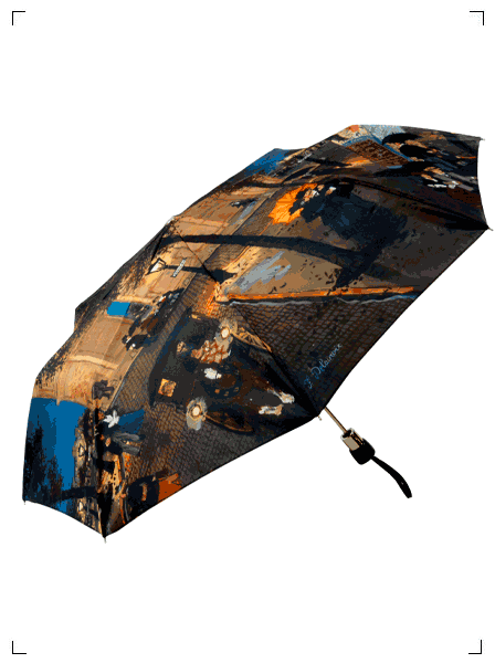 Guy de Jean PARAPLUIE PLIANTLES BY FABIENNE DELACROIX PLACE DE LETOILE, 折り畳み傘 ファビアンドラクロワ エトワール広場 ギ ド ジャン