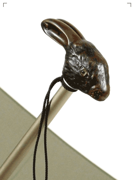Guy de Jean PARAPLUIE PLIANTLES LAPIN, 折り畳み傘 ウサギ ギ ド ジャン