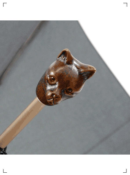 Guy de Jean PARAPLUIE PLIANTLES CHAT, 折り畳み傘 猫 ギ ド ジャン