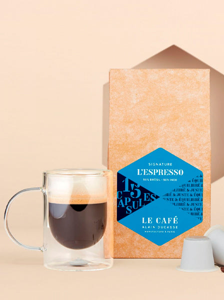 Alain Ducasse L ESPRESSO CAFE EN CAPSULES DUO, レスプレッソ コーヒーカプセル 2袋セット アラン デュカス