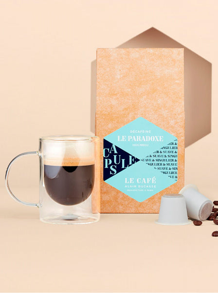 Alain Ducasse LE PARADOXE CAFE DECAFINE EN CAPSULES DUO, ル パラドクス デカフェ コーヒーカプセル 2袋セット アラン デュカス