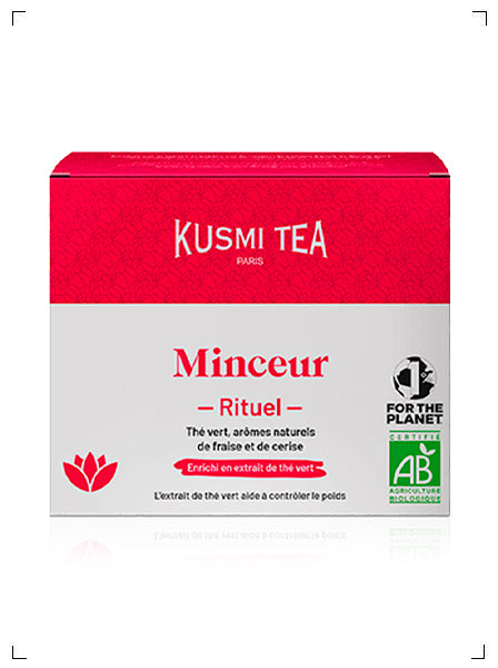 Kusmi Tea RITUEL MINCEUR 18 SACHETS, リチュエル マンスール ティーバッグ 18袋入り クスミティ