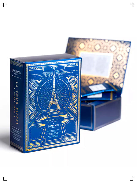 Dammann Freres COFFRET TOUR EIFFEL  20 SACHETS ASSORTIS, エッフェル塔 ティーバッグ アソートコフレ ダマン フレール