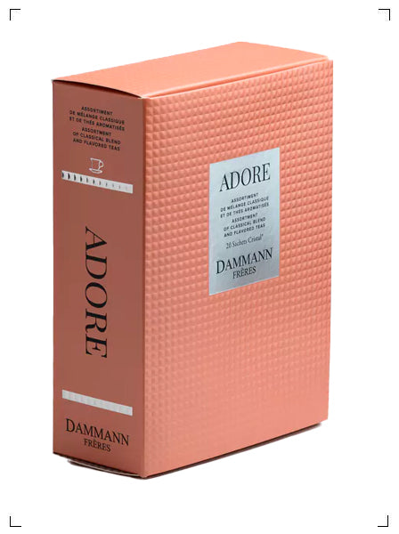 Dammann Freres COFFRET ADORE 20 SACHETS, コフレ アドール 20袋入り ダマン フレール