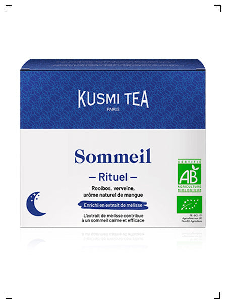 Kusmi Tea RITUEL SOMMEIL 18 SACHETS, リチュエル ソメイユ ティーバッグ ×18袋 クスミティ