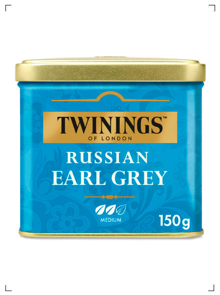 Twinings THE RUSSIAN EARL GREY VRAC, ロシアンアールグレイ 缶入り トワイニング