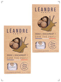 Pariswave LEANDRE COFFRET 12 ESCARGOTS X 2PAQUES, レアンドル パリ エスカルゴ12個 2個セット パリスウェーブ
