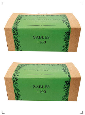 Des Gateaux et du Pain SABLES 1100 2PC, サブレ 1100 2個セット デ ガトー エ デュ パン