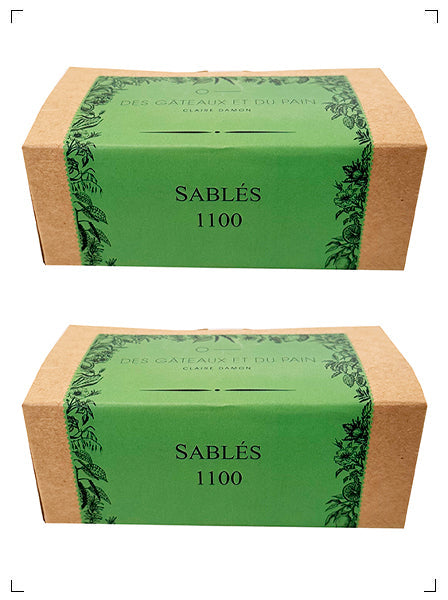Des Gateaux et du Pain SABLES 1100 2PC, サブレ 1100 2個セット デ ガトー エ デュ パン