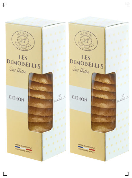 Maison Toussaint LES DEMOISELLES CITRON 2PCS SANS GLUTEN, レ ドモワゼル シトロン 2個セット グルテンフリー メゾン トゥッサン