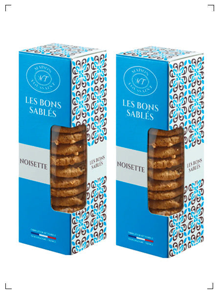 Maison Toussaint LES BONS SABLES NOISETTE 2PCS, レ  ボン サブレ ノワゼット 2個セット メゾン トゥッサン