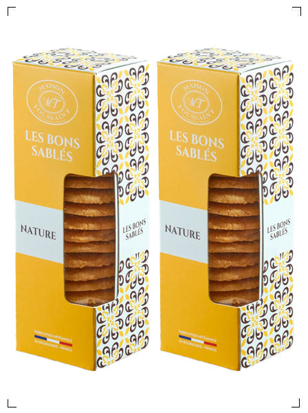 Maison Toussaint LES BONS SABLES NATURE 2PCS, レ  ボン サブレ ナチュール 2個セット メゾン トゥッサン