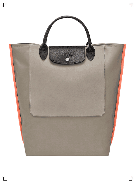 Longchamp RE PLAY SAC CABAS M ARGILE, リプレイ カバ M  クレイ ロンシャン