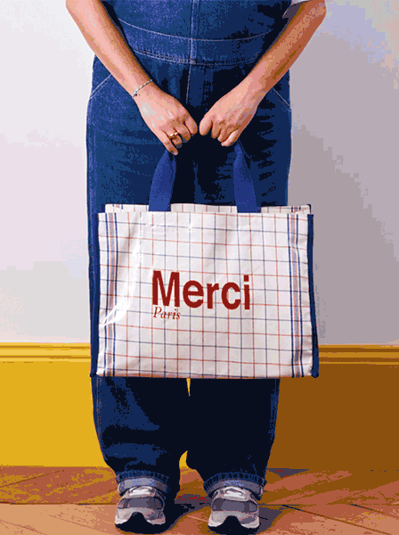 Merci CABAS OFFICE, ワックスキャンバス バッグ オフィス メルシー
