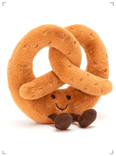 Jellycat  PELUCHE AMUSEABLE PRETZEL, ぬいぐるみ プレッツェル ジェリーキャット