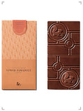 Louis Fouquet 2 TABLETTES GIANDUJA NOISETTE - LAIT, タブレット ジャンドゥーヤ ヘーゼルナッツミルクチョコレート 2枚セット ルイ フ−ケ