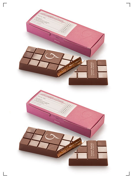 Salon du Chocolat 2024 VINCENT GUERLAIS 2 CHOCO XXL A PARTAGER OU PAS, ヴァンサン ゲルレ XXLサイズチョコ 2枚セット 2024 サロン デュ ショコラ