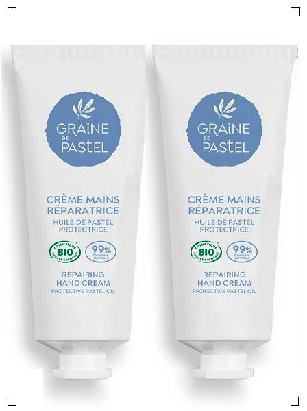Graine de Pastel CREME MAINS REPARATRICE, リペアリング ハンドクリーム 2本セット グレーヌ ド パステル