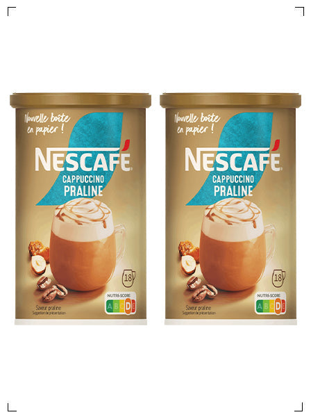 Nescafe CAPPUCCINO PRALINE, インスタントカプチーノ プラリネ風味 ネスカフェ