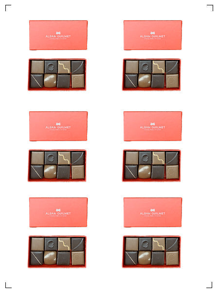 Alban Guilmet COFFRET 8 X 6 BOITES, コフレ8 6箱セット アルバン ギルメ