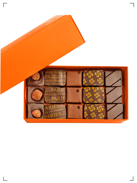 Paries BALLOTIN CHOCOLATS 45, バロタン ショコラ 45個入り パリエス