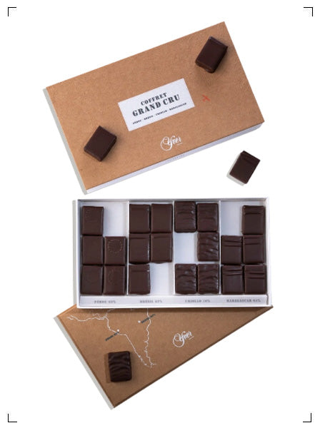 Yver COFFRET GRANDS CRUS GANACHE, グランクリュ ガナッシュコフレ イヴェール