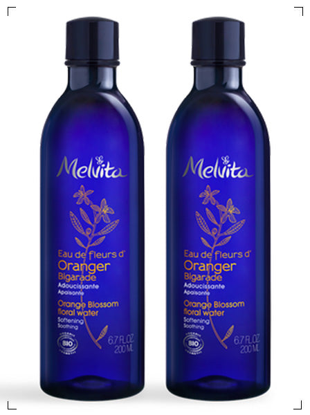 Melvita EAU FLORALE BIO SANS SPRAY, フラワーウォーター スプレーなし 2本セット メルヴィータ