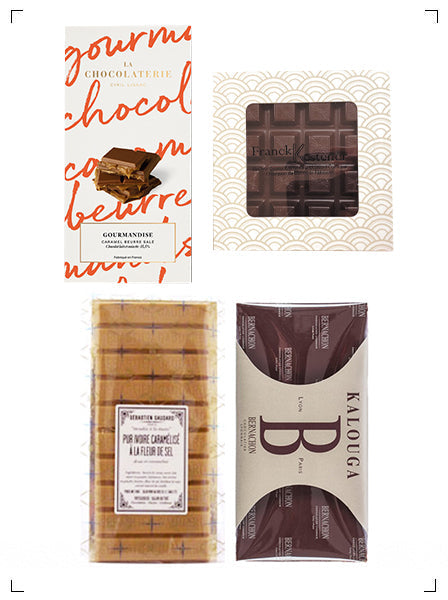Pariswave CARAMEL BEURRE SALE TABLETTE SET, 塩キャラメル タブレットセット パリスウェーブ