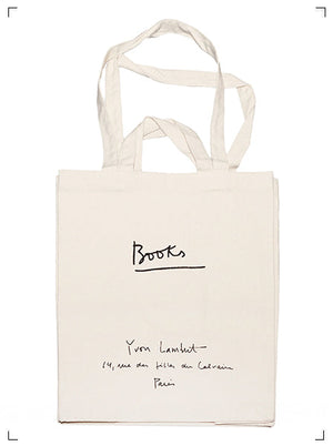 Yvon Lambert YVON LAMBERT TOTE BAG LARGE IVORY, イヴォン ランベール ラージトートバッグ アイボリー イヴォン ランベール