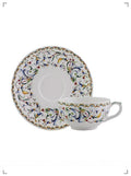 Gien TOSCANA COFFRET DE 2 TASSES ET SOUCOUPES A THE, トスカーナ ティーカップ＆ソーサー 二組セットコフレ ジアン