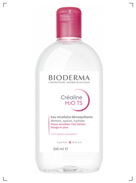 Bioderma CREALINE TS H2O SOLUTION MIICELLAIRE, サンシビオ H2O TS 超乾燥肌用 ビオデルマ
