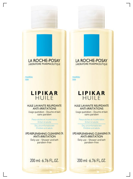 La Roche Posay LIPIKAR HUILE LAVANTE, リピカ デイリーユース シャワー＆バスオイル 2本セット ラ ロッシュ ポゼ