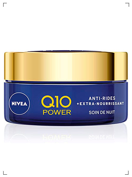 Nivea Q10 POWER ANTI-RIDES SOIN DE NUIT REGENERANT, Q10パワー アンチリンクル ナイトクリーム ニベア